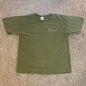 Vintage Y2K Bubba Gump Shrimp Co Grunge Skater Surf Faded T Shirt Adult   Large